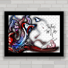 QUADRO DECORATIVO PINK FLOYD THE WALL 3 - comprar online