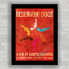 QUADRO DE CINEMA FILME RESERVOIR DOGS 2