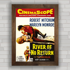 QUADRO FILME RIVER OF NO RETURN - MARILYN MONROE na internet