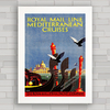 QUADRO ROYAL MAIL LINE MEDITERRANEAN CRUISES 1929