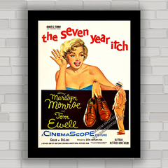 QUADRO FILME SEVEN YEAR ITCH - MARILYN MONROE