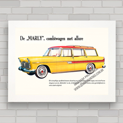 QUADRO DECORATIVO CARRO SIMCA MARLY 1958 - comprar online