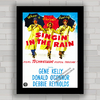QUADRO DE CINEMA FILME SINGIN' IN THE RAIN 13