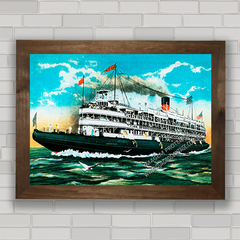 QUADRO DECORATIVO NAVIO SS CHRISTOPHER COLUMBUS na internet