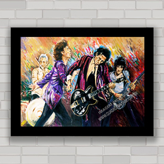 QUADRO DECORATIVO ROLLING STONES ART - comprar online