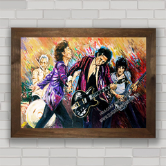 QUADRO DECORATIVO ROLLING STONES ART na internet