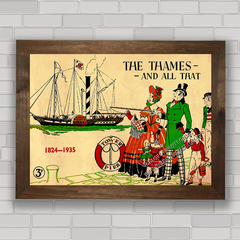 QUADRO DECORATIVO THE THAMES 1935