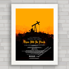 QUADRO MINIMALISTA FILME THERE WILL BE BLOOD - comprar online