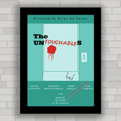 QUADRO MINIMALISTA FILME UNTOUCHABLES - comprar online