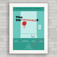 QUADRO MINIMALISTA FILME UNTOUCHABLES