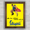 QUADRO DECORATIVO VINTAGE VESPA 15