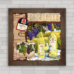 QUADRO DECORATIVO VINHO 35