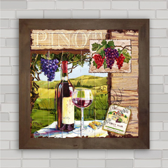 QUADRO DECORATIVO VINHO 36