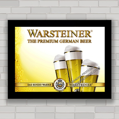 QUADRO DECORATIVO CERVEJA WARSTEINER 2