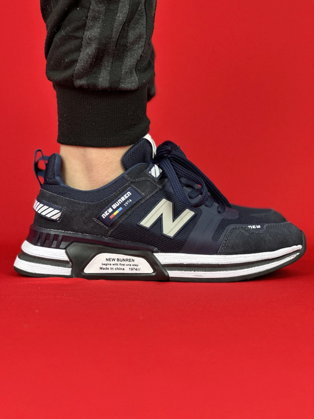 New balance 996 top azul marinho / vermelho