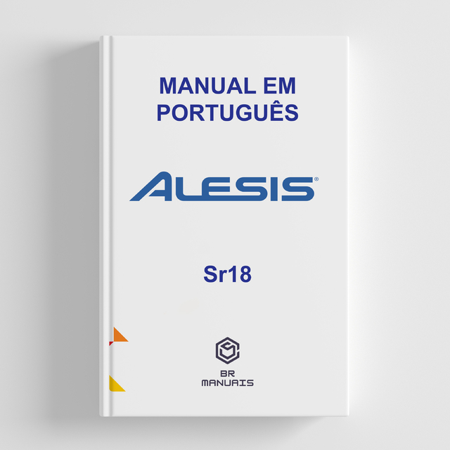 Manual de Instruções ALESIS SR18 em Português