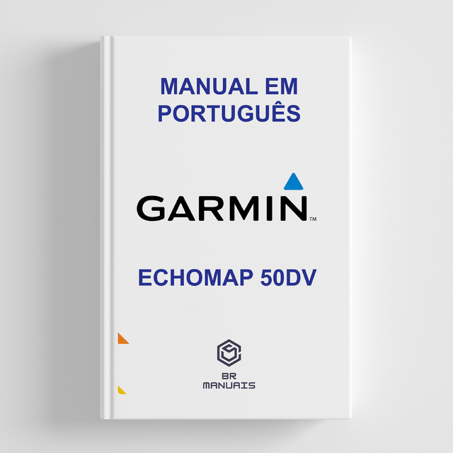 Manual de Instruções GARMIN ECHOMAP 50DV em Português