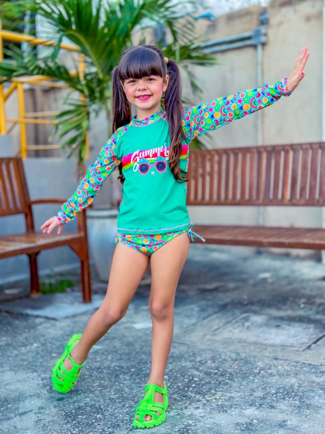 Biquíni Infantil Completo Sereia Moda Praia Piscina em Promoção na, roupa  de sereia infantil para piscina - thirstymag.com