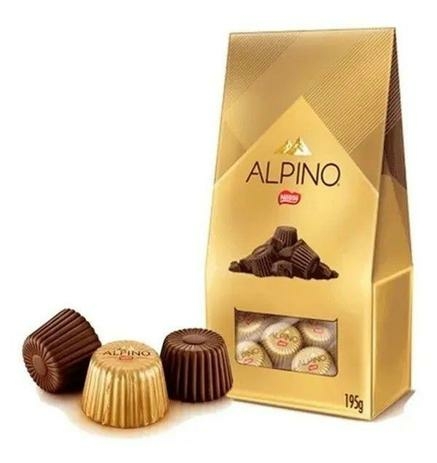 389 Chocolate Bombom Alpino 195g - Coral Flores