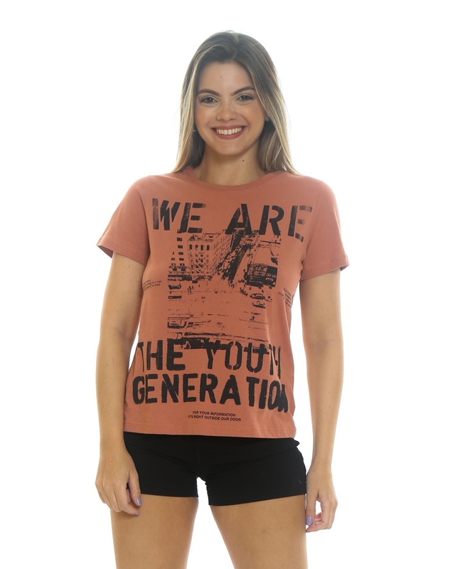 T Shirt Generation Love  Blusa Feminina Generation Love Usado