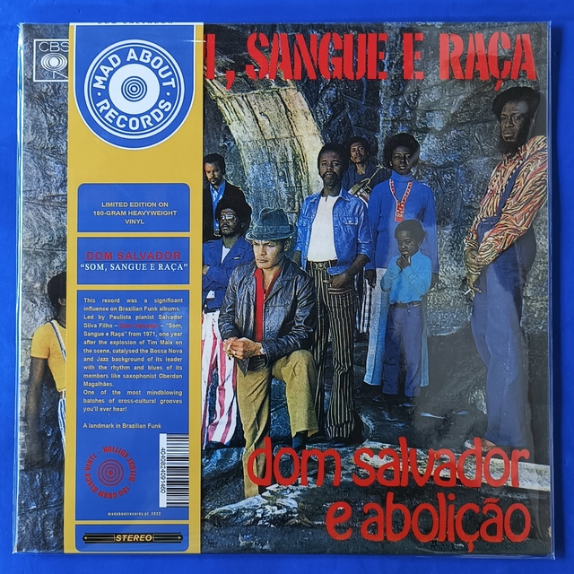 SOM, SANGUE E RACA/DOM SALVADOR/ドン・サルヴァドール/ブラジリアン・ファンク/レア グルーヴ人気作がリイシュー!｜LATIN/BRAZIL/WORLD｜ディスクユニオン・オンラインショップ｜diskunion.net