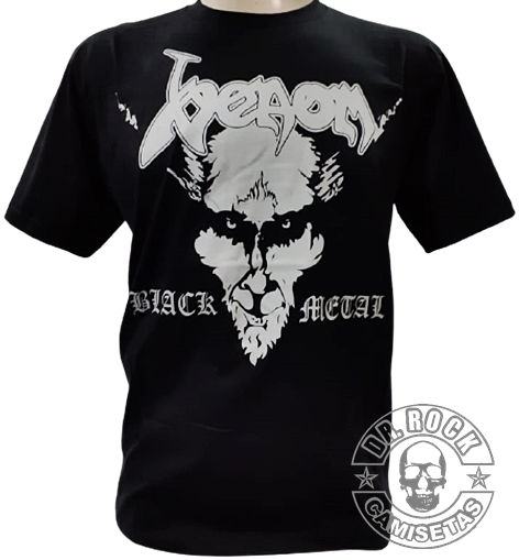 Camiseta Venom Black Metal Brutal Wear