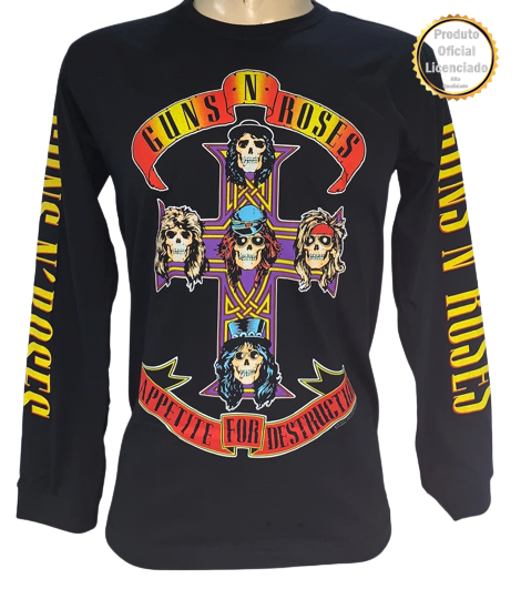 Camiseta guns and roses mango sale