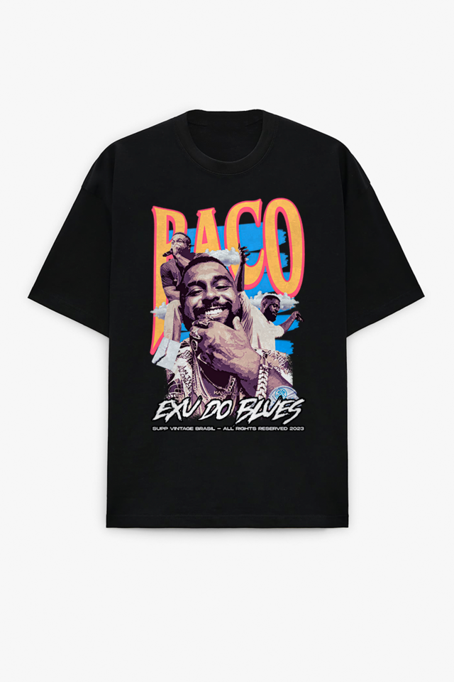 T-SHIRT BLACK VINTAGE BACO - Supp Vintage Brasil