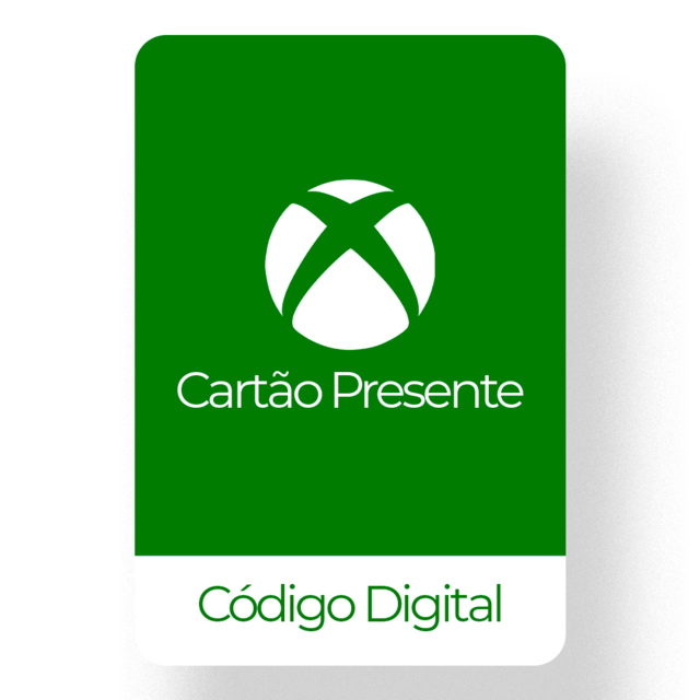 Cartão Presente R$ 100 Reais - Xbox