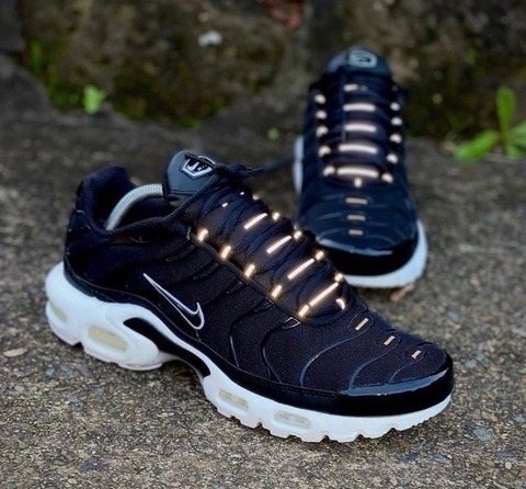 Nk AIR MAX TN PLUS - PRETO/BRANCO - Comprar em outletcb