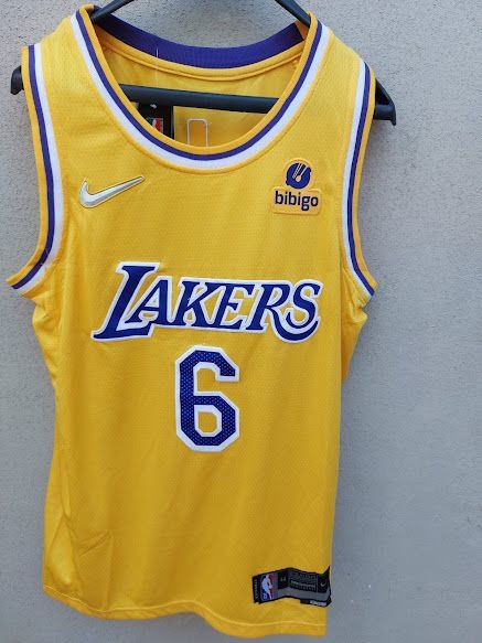 Camiseta Nba Los Angeles Lakers Lebron James Icon Edition