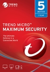 Trend Micro Maximum Security 3 PC/1 AÑO