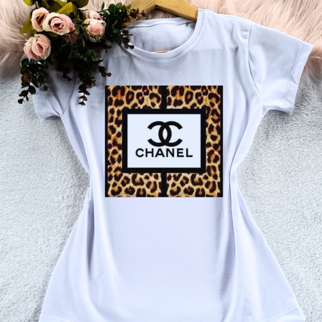 T SHIRT FEMININA CHANEL