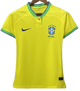 Camiseta Brasil 22/23 Home - Feminina