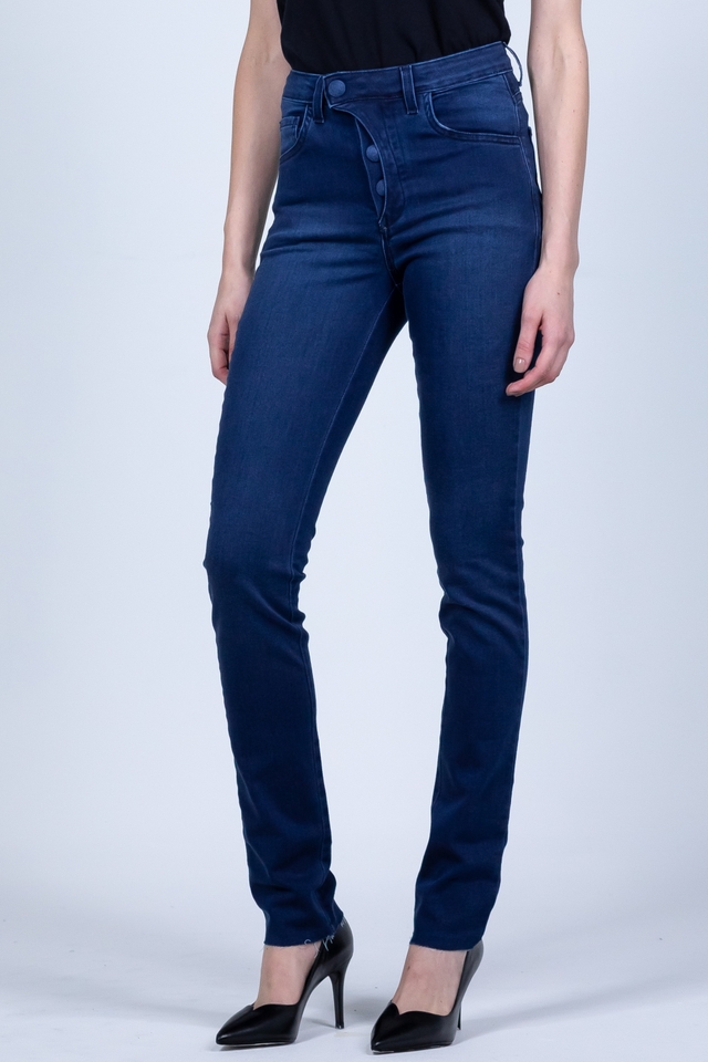 Calça azul marinho jeans discount