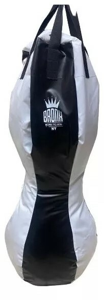 Bolsa Boxeo Bronx Silueta 1 20mts Con Relleno Cadena