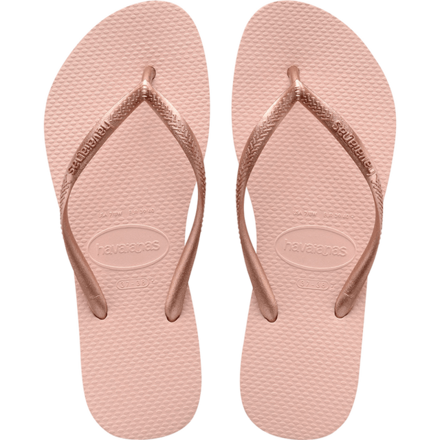 Chinelo Sandalia Havaianas Feminina Slim Rosa Ballet