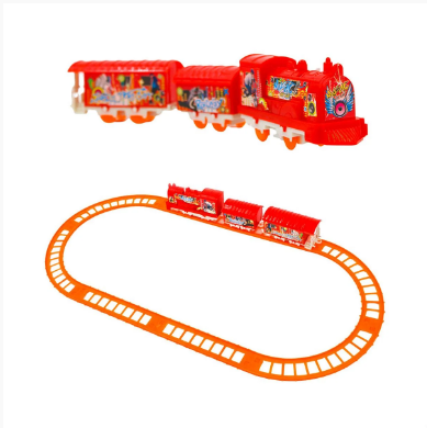 Brinquedo Trenzinho Trem Locomotiva c/ trilhos infantil - Company