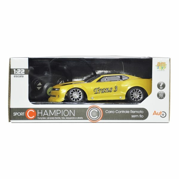 Carro Carrinho Controle Remoto Grande 45 Cm Escala 1:10