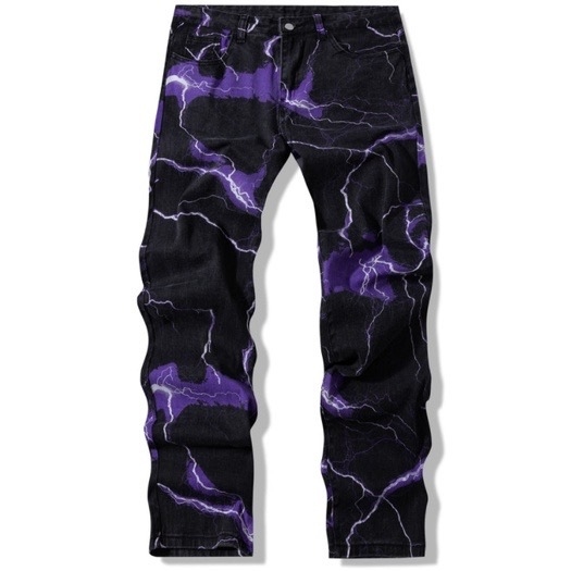 Calça Y2K Purple rain