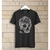 T-Shirt Skull Lines