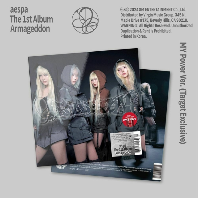 aespa armageddon target version cd