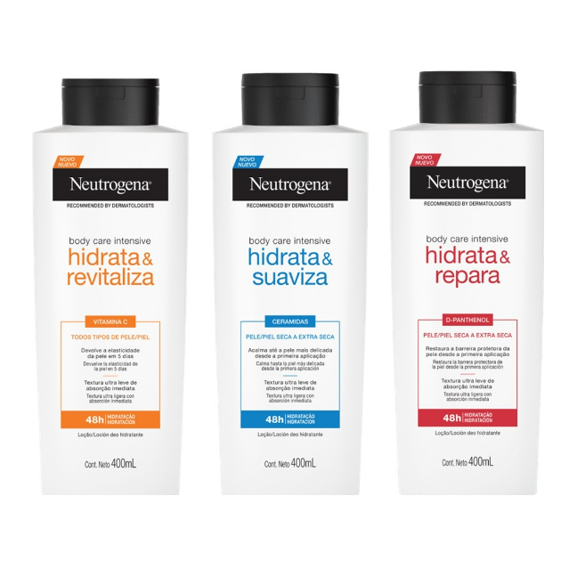 Creme Hidratante Corporal Neutrogena Body Care Intensive - 400ml