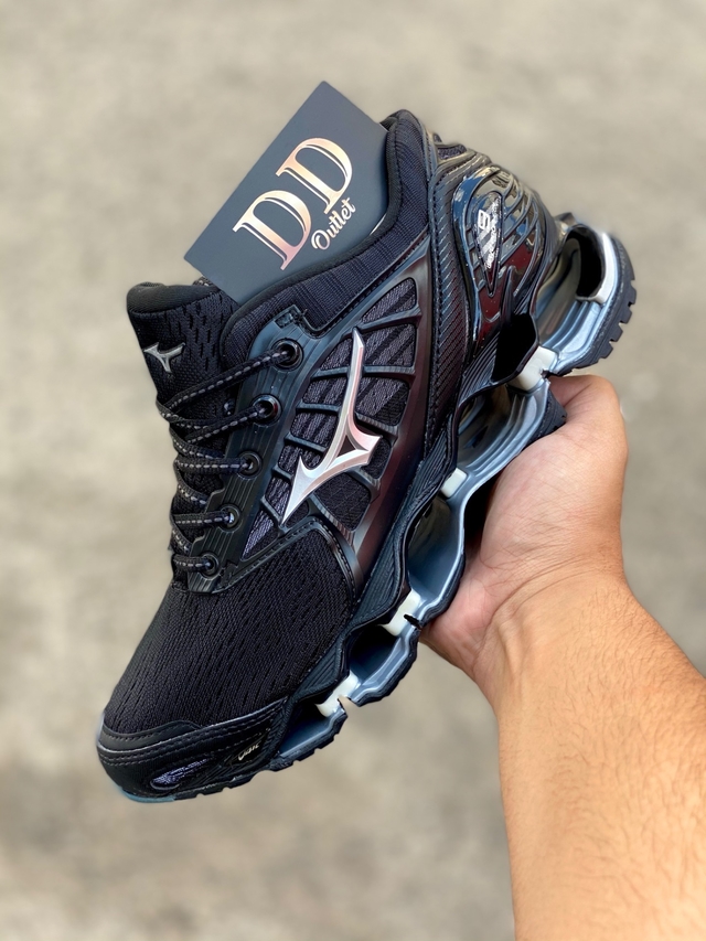 Mizuno Prophecy 9 Preto com Cinza DD OUTLET