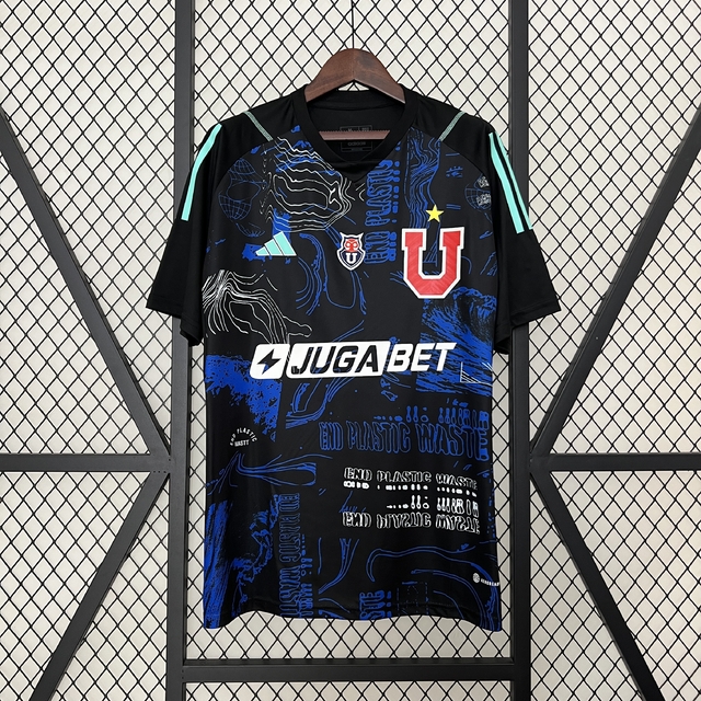 Universidad de Chile Black Goalkeeper Shirt 2024 AREA10