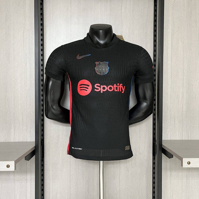 FC Barcelona Black Player Shirt 2024 25 AREA10