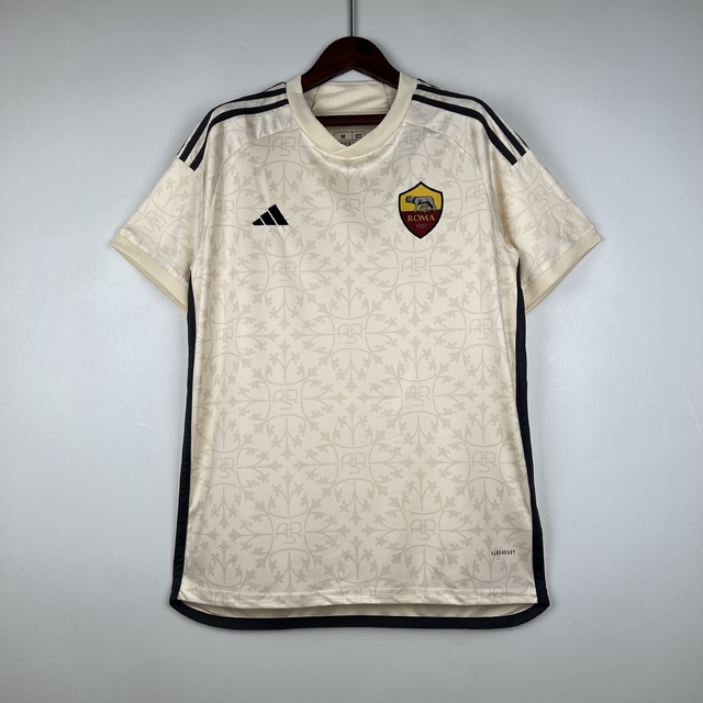 AS Roma 2023 24 White Away Shirt