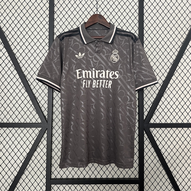 Real Madrid 2024 25 Tercera Camiseta Negra