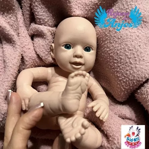 Boneca Reborn Bebê Tatá Sid-Nyl Parece Um Bebê de Verdade em