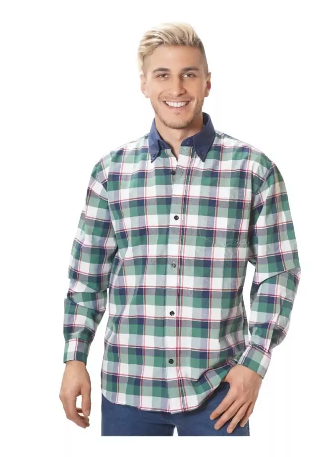 Camisa escocesa hombre sales